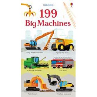 DKTODAY หนังสือ USBORNE 199 BIG MACHINES (AGE 2+)