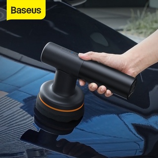 Baseus เครื่องขัดเงาไฟฟ้าไร้สาย 3800rpm ปรับความเร็วได้ อุปกรณ์เสริม สําหรับรถยนต์