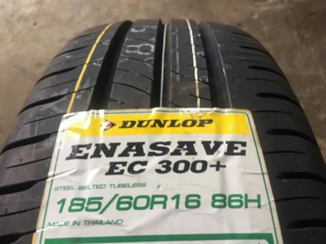 DUNLOP 185/60R16 EC300 ปี 26 | Shopee Thailand