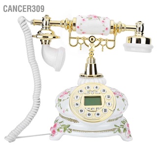 Cancer309 Home Office Retro Dial Telephone Vintage Antique Landline (British Line)