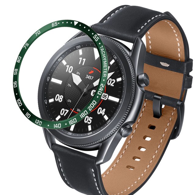 Bezel Ring for Samsung Galaxy Watch 3 41mm 45mm Anti scratch Styling Frame Metal Ring