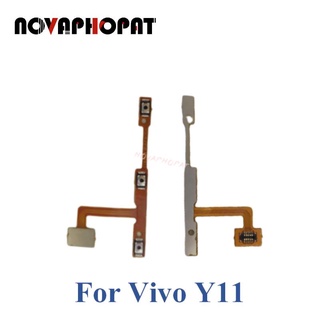 Novaphopat ปุ่มสวิตช์เปิดปิดเสียง สายแพ สําหรับ Vivo Y11 Y3 Y12 Y15 Y17