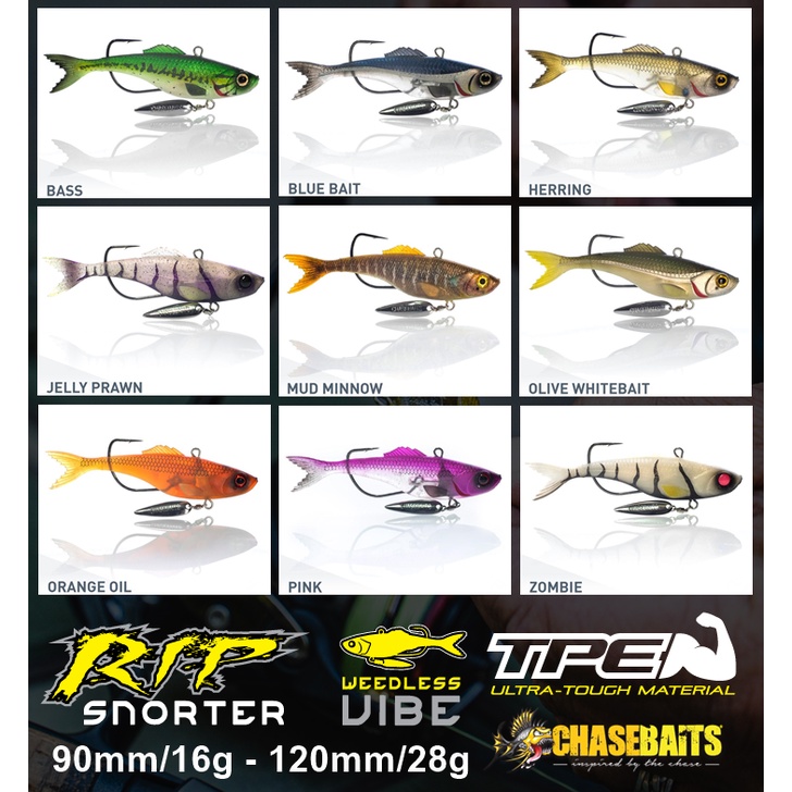CHASEBAITS RIP SNORTER กระดี่ยาง งานเทพ ของแท้ 100% | Shopee Thailand