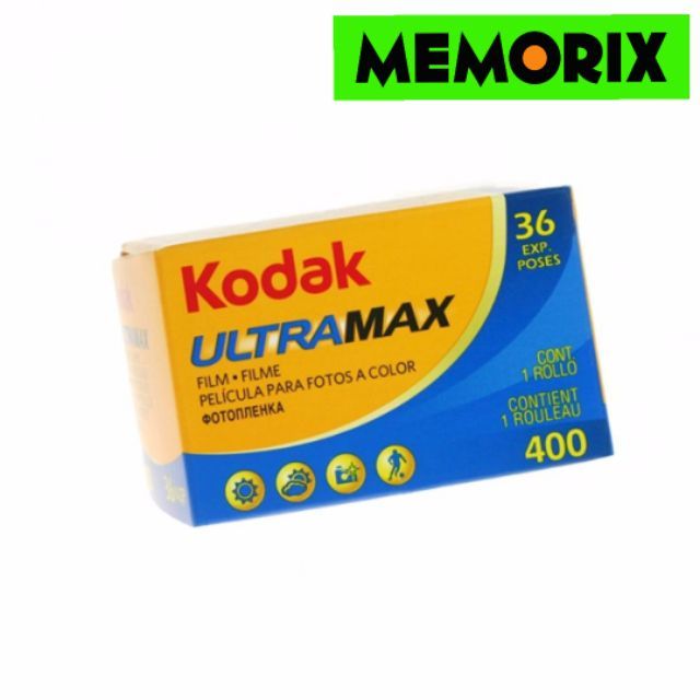 ภาพหน้าปกสินค้าOriginal Kodak ULTRAMAX 400 Negative Film 135 ฟิล์ม,ฟิล์มสี,ฟิล์มถ่ายรูป