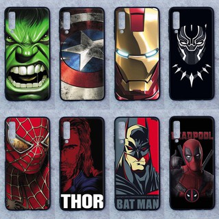 เคส Samsung A7 (2018)ลายฮีโร่ ขอบนิ่มหลังแข็ง เคสมือถือ เคสโทรศัพท์ Caseเคส TPU ขอบนิ่มหลังแข็ง ไม่ขูดตัวเครื่อง ไม่กัดข