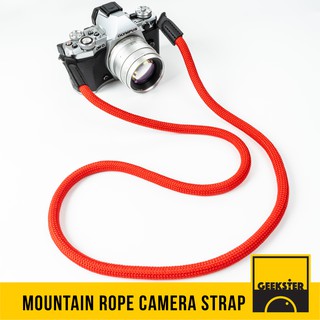 ภาพขนาดย่อของสินค้าสายคล้องกล้อง  พร้อมส่ง  เชือกปีนเขา ( สายคล้อง Leica Style Camera Strap)