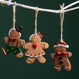CHAMER- ~Gingerbread Man Christmas Decorations For Home Gingerbread Man Ornaments【CHAMER-Home】