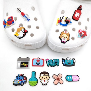 ใหม่ เข็มกลัด รูปรองเท้า Crocs Jibbitz อุปกรณ์เสริม สําหรับรองเท้า Crocs