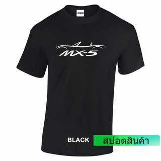 GILDAN ลดราคา เสื้อยืดลําลอง แขนสั้น คอกลม พิมพ์ลายโลโก้รถยนต์ Mx5 Mazda Miata Eunos สําหรับผู้ชาย