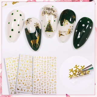 &lt;WholeSale&gt; Nail Sticker Stylish Easy to Stick Various Patterns Nail Polish Sticker for Women