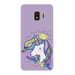 เคสเคสโทรศัพท์มือถือพิมพ์ลาย Crown Horse สําหรับ Samsung Galaxy J 2 Core E7 Prime J 8 A 6 S 2018