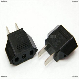 (carda) EU Europe Female to US USA Male Wall AC Power Plug Travel Adapter Converter