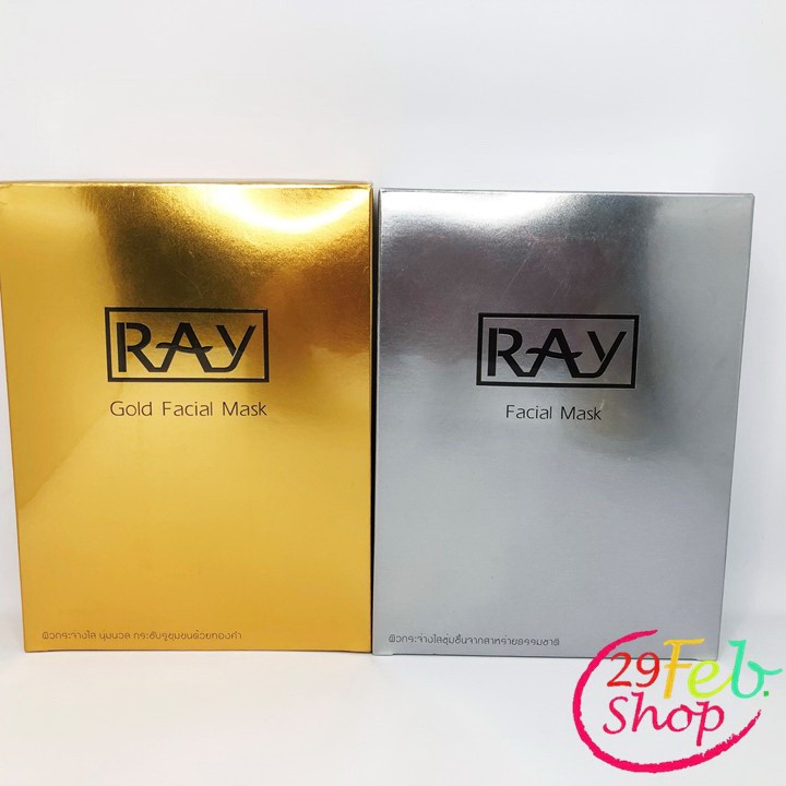 ray-facial-mask-silver-35g-x-10-ซอง