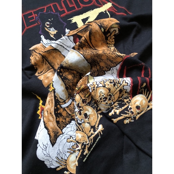 metallica-เสื้อวง-metallica-สินค้านำเข้า-ลิขสิทธิ์แท้