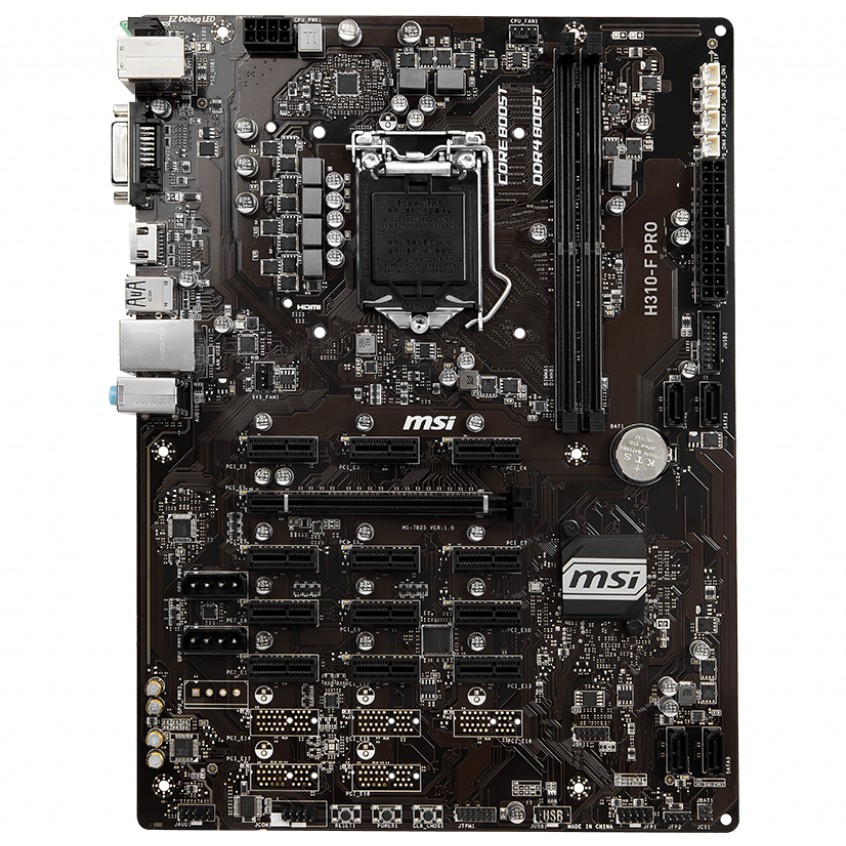 mainboard-intel-msi-h310-f-pro-socket-1151v2-มือสอง-พร้อมส่ง-ส่งเร็วมาก-แถมถ่านไบออส