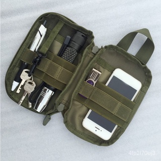 1000D Nylon Tactical Military EDC Molle Pouch Small Waist Pack Hunting Bag Pocket for Iphone 6 7 for Samsung Outdoor Spo