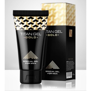 สินค้า TITAN GOLD GEL CREAM FOR MEN 50ml. (ของแท้) ไททันโกลด์เจลตัวท๊อป เจลนวดขยายเพิ่มขนาดน้องชายสำหรับสุภาพบุรุษ