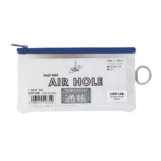 (โค้ดINCSM4Lขั้นต่ำ49ลด20) LIHIT Air Hole Clear Case (กระเป๋าซองซิป) F-3002