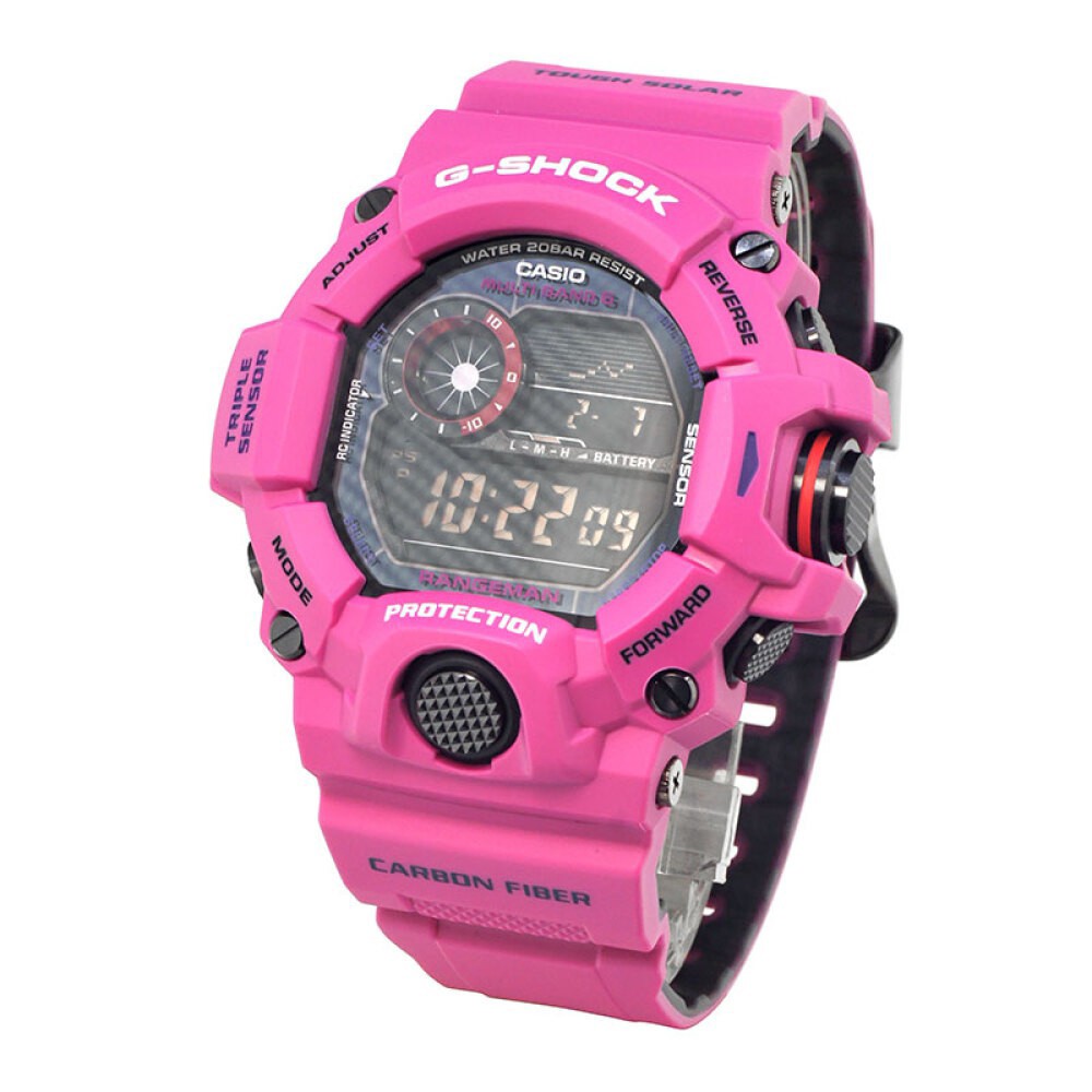 ขายด่วน-casio-g-shock-gw-9400-rangeman-สีชมพูนาฬิกาสปอร์ตผู้ชายดิจิตอล