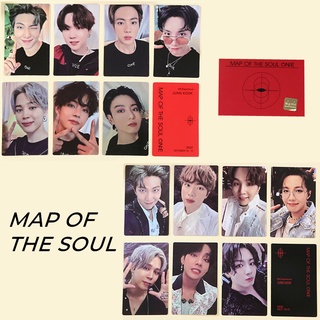การ์ดโลโม่ โฟโต้การ์ด รูปศิลปินเกาหลี BTS Map of The Soul ON:E DVD จํานวน 7 ชิ้น