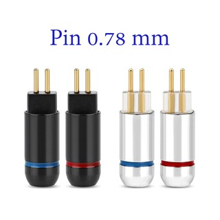 ภาพหน้าปกสินค้า(1 คู่) Pin 0.78 mm สำหรับอัพเกรดสายหูฟัง W4R UM3X UE18 JH16 ES3 ที่เกี่ยวข้อง