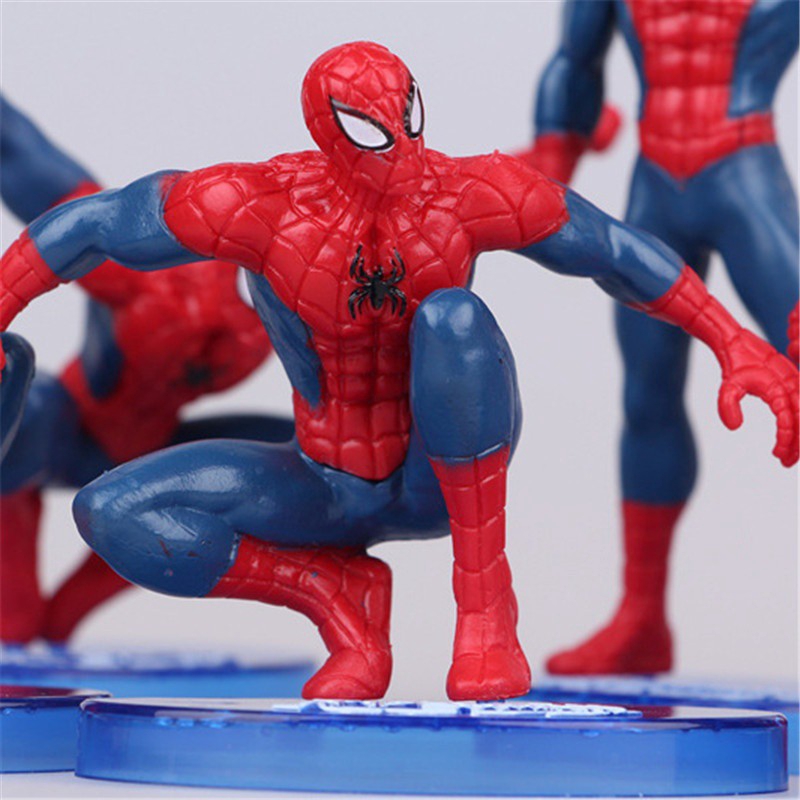 ภาพสินค้าของเล่นฟิกเกอร์ Spider-Man Hero 7 ชิ้น จากร้าน welcomebaby.th บน Shopee ภาพที่ 2