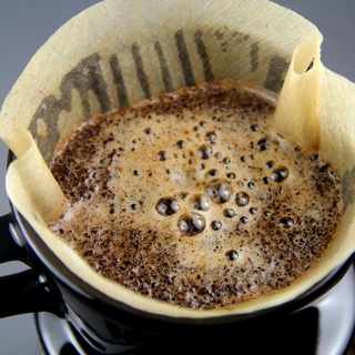 Far shore กระดาษกรองกาแฟ non-bleached log V60 หยด American coffee machine hand pot ถ้วยกรอง universal filter paper