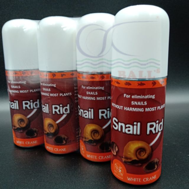 กำจัดหอยในตู้ และในบ่อปลา ขนาด 100 cc. ( สเนลริด Snail Rid ) | Shopee ...