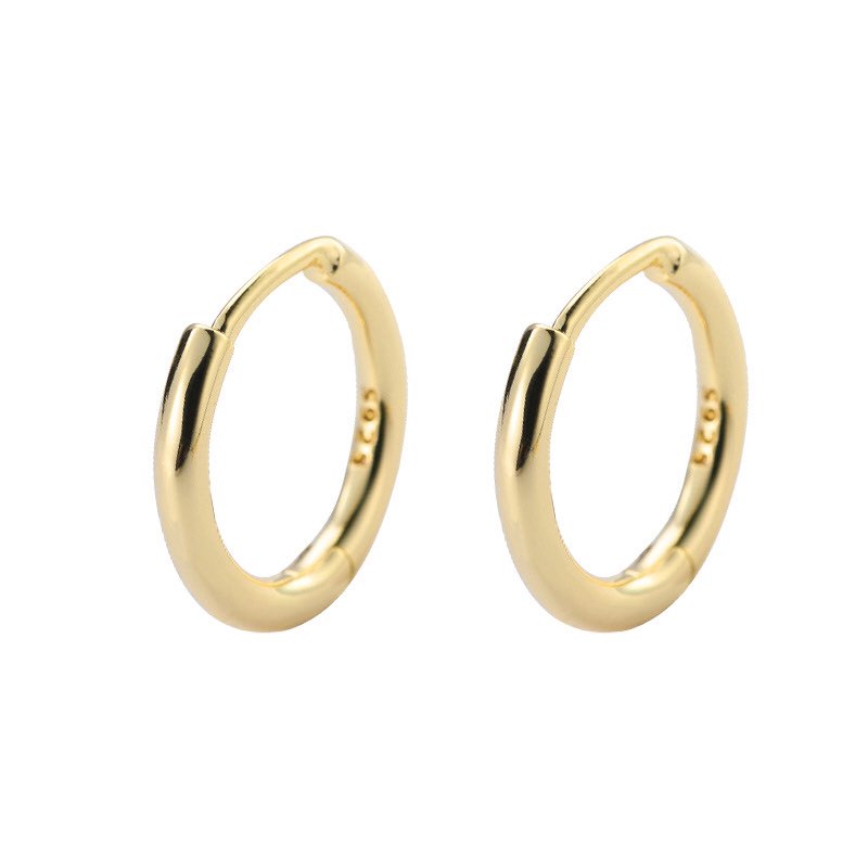 s925-basic-hoop-earring-ต่างหูห่วง-สีเงิน-สีทอง-ทรงกลม-สุดคลาสิค-ตัวเงินแท้-แฟชั่นเกาหลี-ผู้หญิง-พร้อมส่ง-ร้านไทย