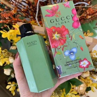 น้ำหอม GUCCI Flora Emerald Gardenia Edt Limited Edition 100ml.แท้💯%