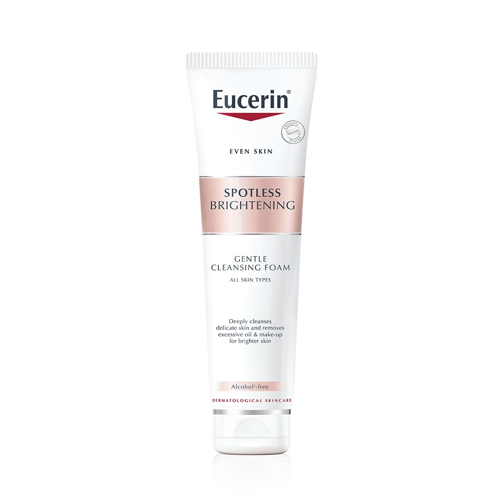 eucerin-spotless-brightening-gentle-cleansing-foam-โฟมล้างหน้า-150g