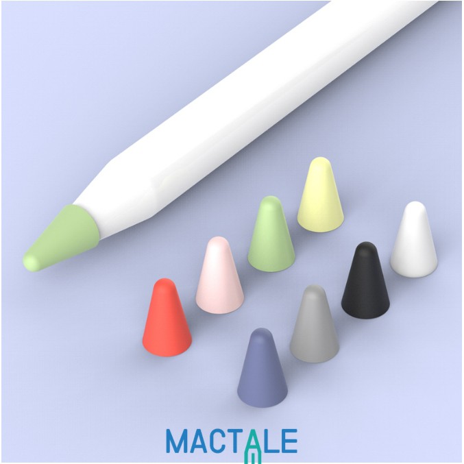 mactale-set-nib-จุกปากกาซิลิโคน-8-ชิ้น-ปากกา-แ-อ-ป-เ-ปิ้-ล-pencil-รุ่น-1-2-ถนอม-ป้องกัน-หัวปากกา-ตกแตก
