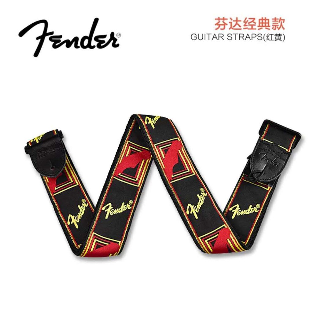 2020-สายสะพายกีต้าร์-fender-ลาย