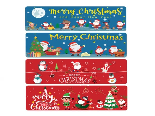 aotoo-สติกเกอร์ซีล-ลายซานตาคลอส-ต้นคริสต์มาส-ทรงสี่เหลี่ยมผืนผ้า-สําหรับตกแต่ง-ของเล่นเด็ก-120-ชิ้น