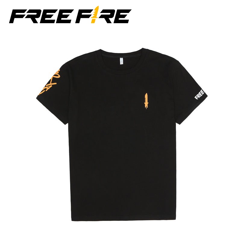 รูปภาพของFree Fire เสื้อยืด ผ้าฝ้ายแท้ 100 % สีดำ ไซซ์ M L XL XXLลองเช็คราคา
