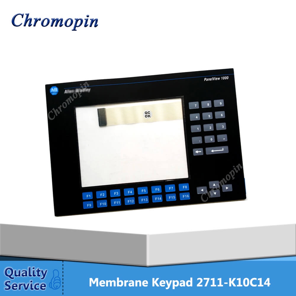 แป้นพิมพ์เมมเบรนสําหรับ AB 2711-K10C14 2711-K10C12 2711-K10C16 2711 ...