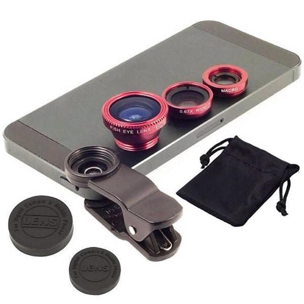Universal Clip Lens 3 in 1คลิปเลนส์ถ่ายรูป Shopee Thailand