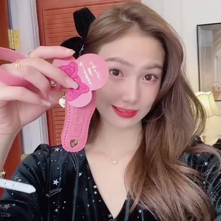 2022-nezha-v-key-case-u-หนัง-500-กระเป๋าหัวเข็มขัด-s-รถหญิงรีโมทคอนโทรลบุคลิกภาพพิเศษน่ารักหนังคุณภาพสูง