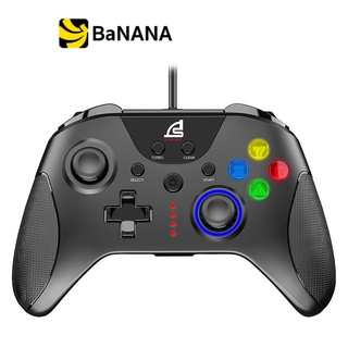 คอนโทรลเลอร์ Signo Gaming Controller Exceler GP-660 Black By Banana IT