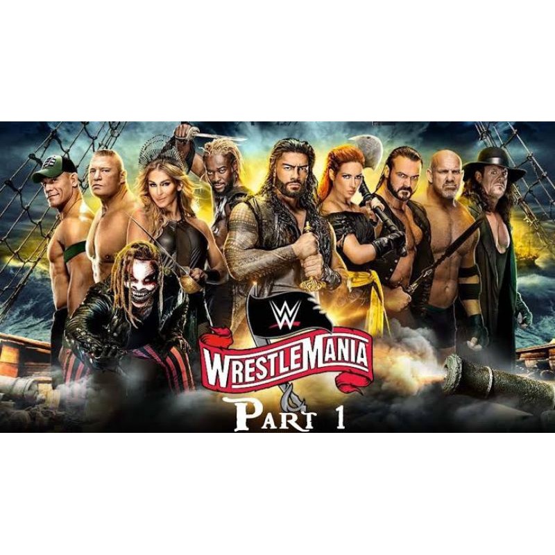 แผ่นdvdมวยปล้ำwrestlemania36