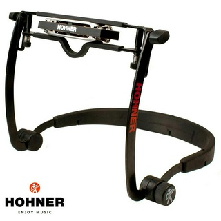 สินค้า Hohner Flex Rack ตัวจับฮาร์โมนิก้า ระดับมืออาชีพ รุ่น MZ 2010  (ขาหนีบเมาท์ออร์แกน, ขาหนีบฮาร์โมนิก้า, Harmonica Holder)