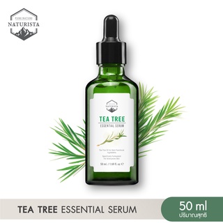 สินค้า Naturista เซรั่มจากสารสกัดทีทรีเข้มข้น ช่วยป้องกันปัญหาสิว บำรุงผิวหน้าให้กระชับ เรียบเนียน Tea Tree Essential Serum 50ml