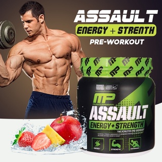 ภาพหน้าปกสินค้า⚡พร้อมส่ง⚡MusclePharm Assault Energy + Strength [30Servings)พรีเวิร์คเอ้าท์ เพิ่มแรง เพิ่มพละกำลัง ที่เกี่ยวข้อง