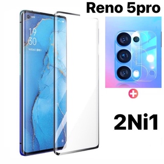 ภาพหน้าปกสินค้า🇹🇭 2NI1  OPPO Reno 5pro ฟิล์มกระจกเต็มจอ 5D + ฟิล์มเลนส์กล้อง ฟิล์มกันกระแทกขอบดำ ที่เกี่ยวข้อง