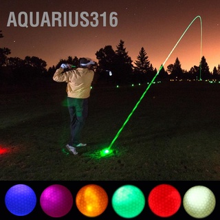 Aquarius316 ลูกกอล์ฟไฟฟ้า Led สําหรับฝึกตีกอล์ฟ 1 ชิ้น
