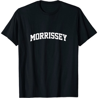 เสื้อยืดโอเวอร์ไซส์เสื้อยืด พิมพ์ลาย Morrissey Name Family สไตล์วินเทจ เรโทร สําหรับครอบครัวS-3XL