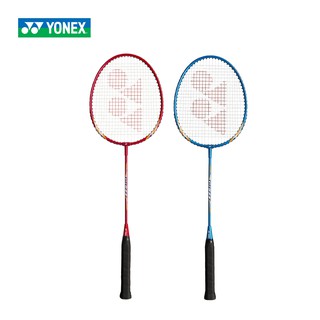 YONEX GR777 ไม้แบดมินตันแพ็คคู่ น้ำหนักต่อไม้ 98g (U) ขนาดด้ามไม้ G4 ออกแบบจุด sweet spot ที่กว้างพิเศษสำหรับมือใหม่