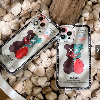 039 เคสลาย BEAR เคสโทรศัพท์ Y02/Y02S/Y35/V25/V23 5G/Y22/Y16 4G สำหรับวีโว่ VIVO Y30/Y50/Y31/V23/V21/Y02A/V23E/Y01/T1X