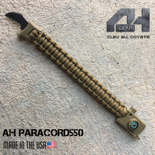 AH GEAR - AH-Paracord 550 รุ่น CLAW All Coyote