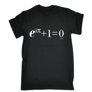 เสื้อยืดแขนสั้น พิมพ์ลายคณิตศาสตร์ Euler Equation Geek Nerd เหมาะกับของขวัญวันเกิด สําหรับผู้ชาย